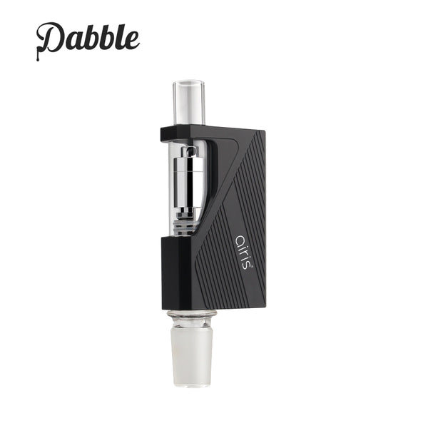 Airis Dabble is universal to both 14mm and 19mm glass bongs compatible wax vaporizer