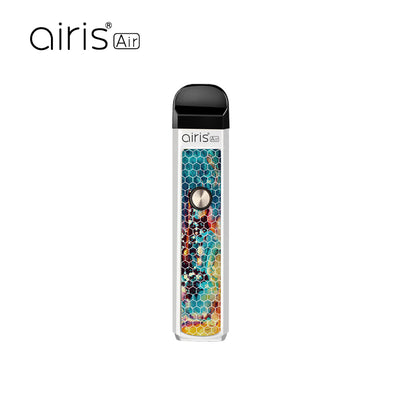 Airistech-airis Air Battery Wax Portable Vaporizer The airis Air catches your eyes quickly with its solid textured metal finish, gorgeous colors and ultra-compact form factor.