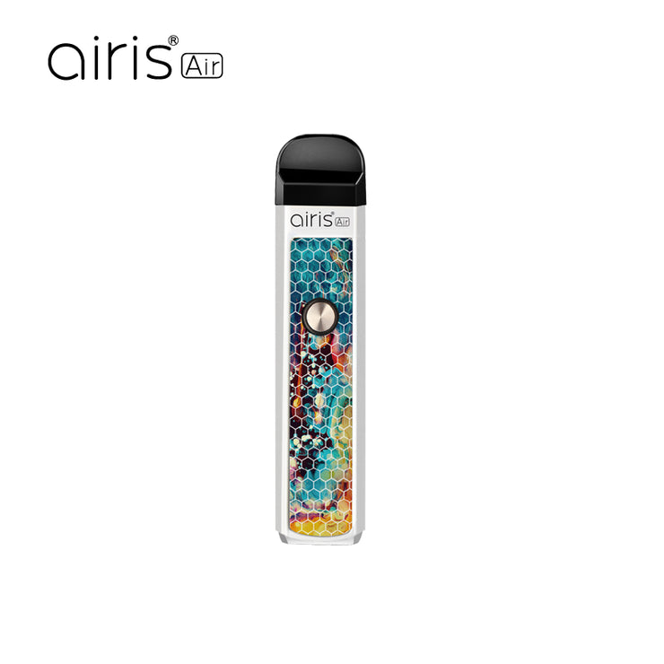 Airistech-airis Air Battery Wax Portable Vaporizer The airis Air catches your eyes quickly with its solid textured metal finish, gorgeous colors and ultra-compact form factor.