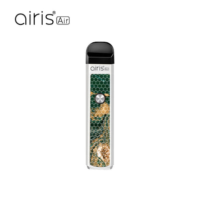 Airistech-airis Air Battery Wax Portable Vaporizer The airis Air catches your eyes quickly with its solid textured metal finish, gorgeous colors and ultra-compact form factor.