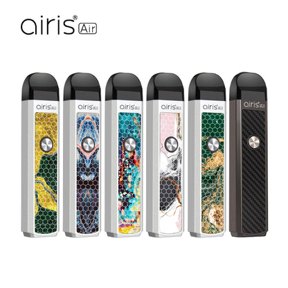 Airistech-airis Air Battery Wax Portable Vaporizer The airis Air catches your eyes quickly with its solid textured metal finish, gorgeous colors and ultra-compact form factor.