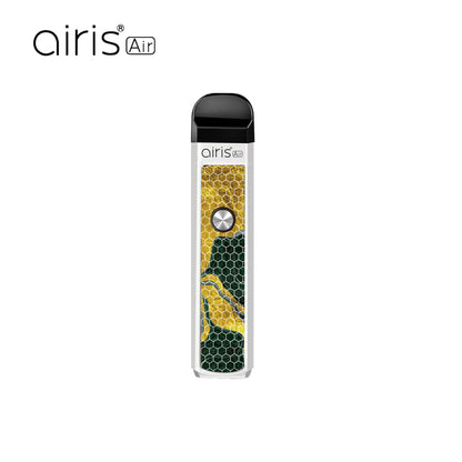 Airistech-airis Air Battery Wax Portable Vaporizer The airis Air catches your eyes quickly with its solid textured metal finish, gorgeous colors and ultra-compact form factor.