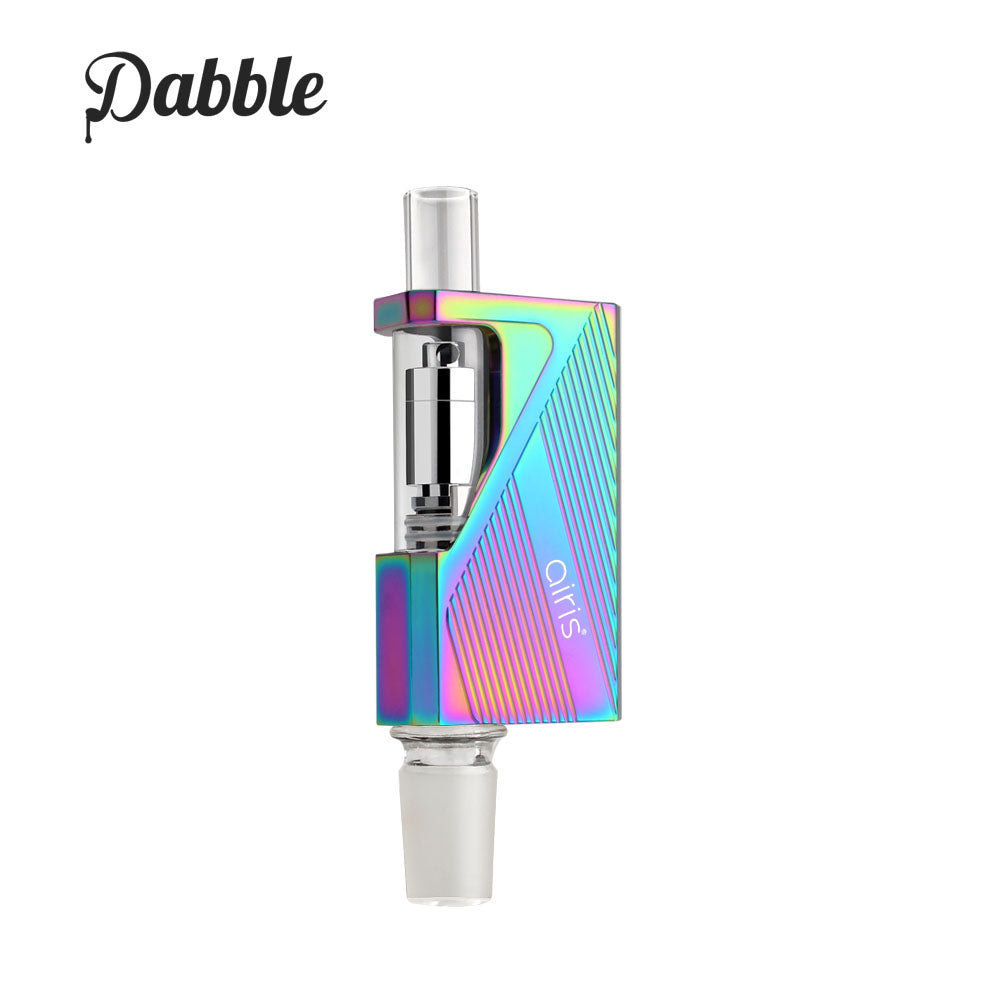 Airis Dabble is universal to both 14mm and 19mm glass bongs compatible wax vaporizer 