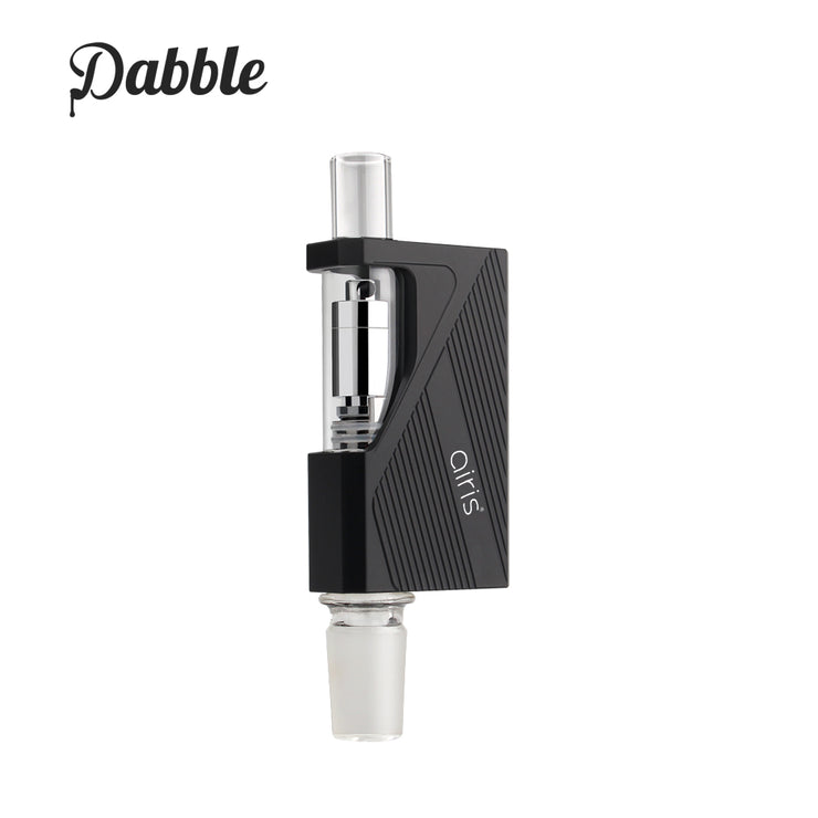 Airis Dabble is universal to both 14mm and 19mm glass bongs compatible wax vaporizer 